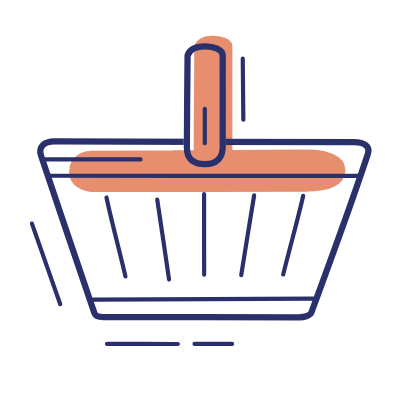 Basket, Animated Icon, Motif