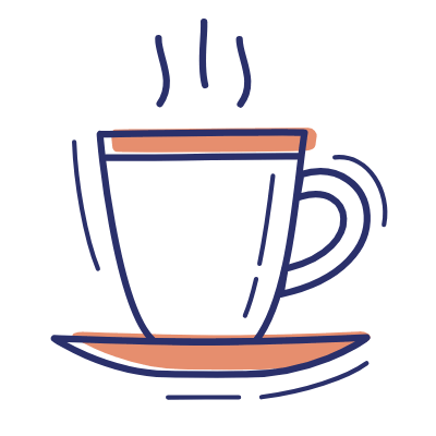 Coffee, Animated Icon, Motif