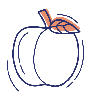 Peach, Animated Icon, Motif