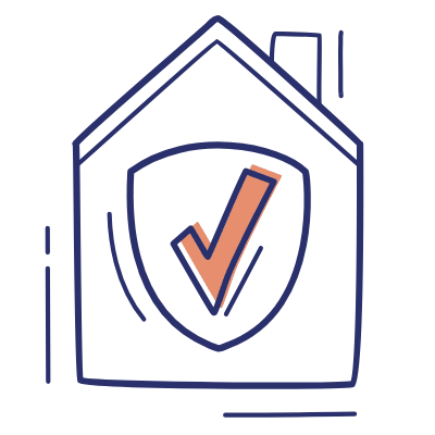 Home Safety, Animated Icon, Motif