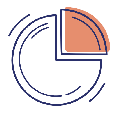 Pie Chart, Animated Icon, Motif