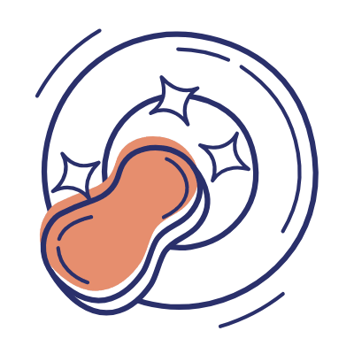 Plate Cleaning, Animated Icon, Motif