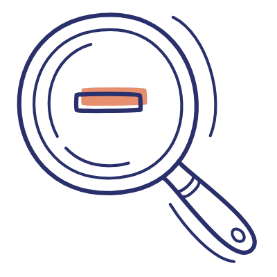 Magnifier Minus, Animated Icon, Motif