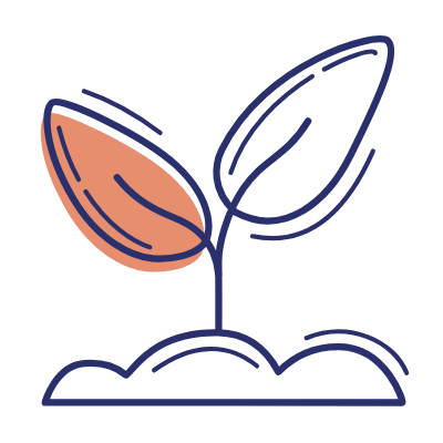 Growing Plant, Animated Icon, Motif