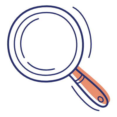 Magnifier, Animated Icon, Motif