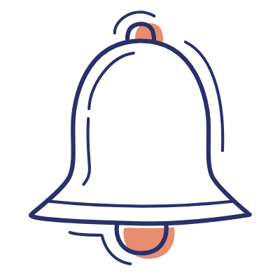 Bell, Animated Icon, Motif