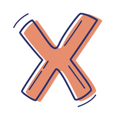Error Cross, Animated Icon, Motif