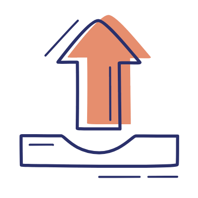 Upload, Animated Icon, Motif