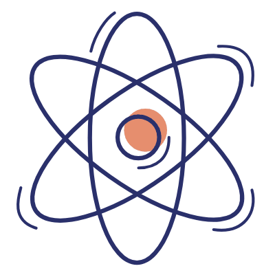 Atom, Animated Icon, Motif