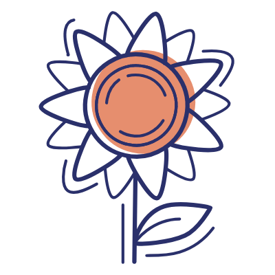 Sunflower, Animated Icon, Motif