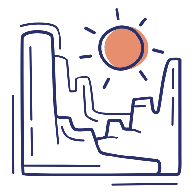 Grand Canyon, Animated Icon, Motif