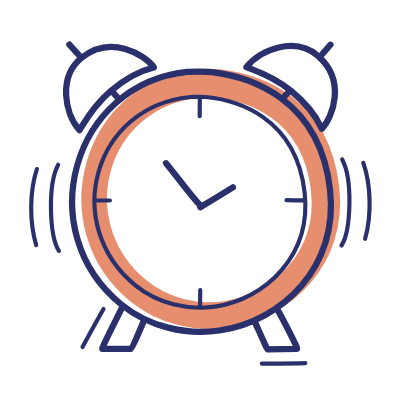 Alarm Clock, Animated Icon, Motif