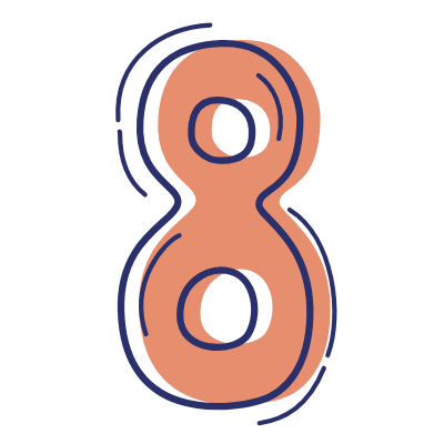8, Animated Icon, Motif