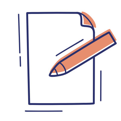 File Pencil, Animated Icon, Motif