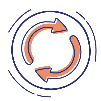 Refresh, Animated Icon, Motif