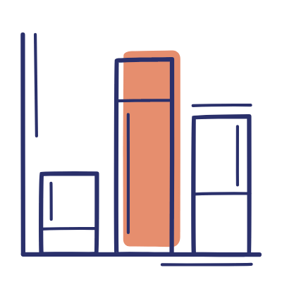 Bar Chart, Animated Icon, Motif