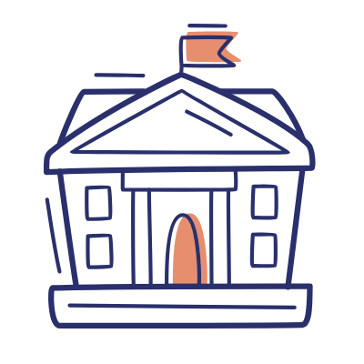 City Hall, Animated Icon, Motif