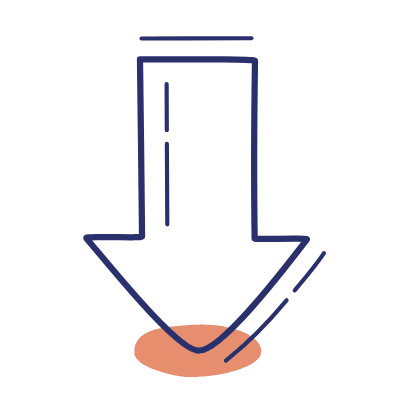 Arrow Down, Animated Icon, Motif