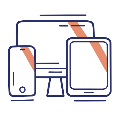 Responsive, Animated Icon, Motif