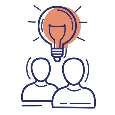 Avatars Team Work, Animated Icon, Motif