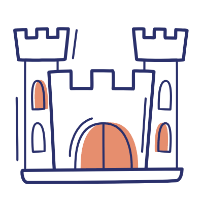 Castle, Animated Icon, Motif