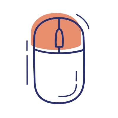 Computer Mouse, Animated Icon, Motif