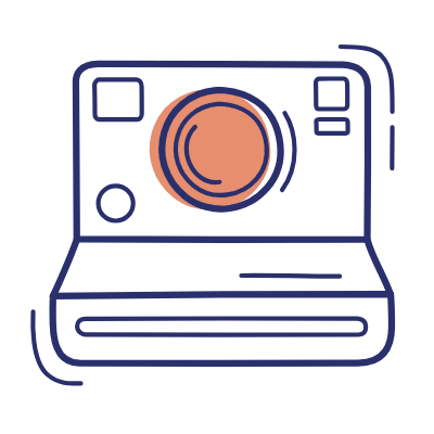 Polaroid, Animated Icon, Motif