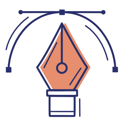 Pen Tool, Animated Icon, Motif