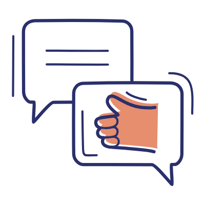 Messages Feedback, Animated Icon, Motif