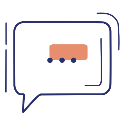 Message Dots, Animated Icon, Motif