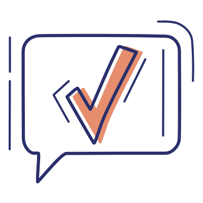 Message Check, Animated Icon, Motif