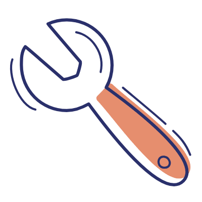 Wrench, Animated Icon, Motif