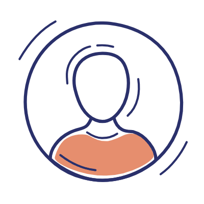 Avatar Circle, Animated Icon, Motif