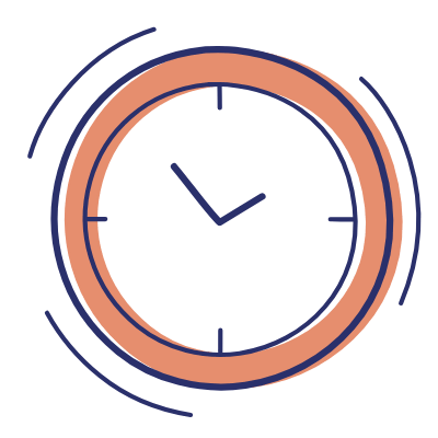 Clock, Animated Icon, Motif