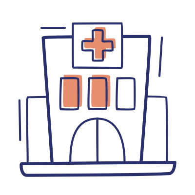 Hospital, Animated Icon, Motif