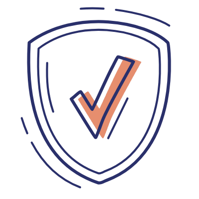 Shield Check, Animated Icon, Motif