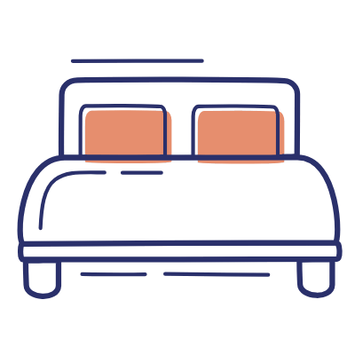 Bed, Animated Icon, Motif