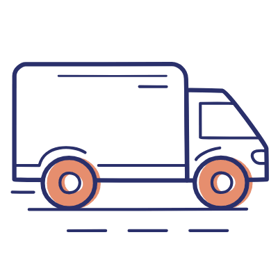 Truck, Animated Icon, Motif