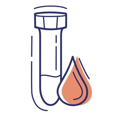 Blood Test, Animated Icon, Motif