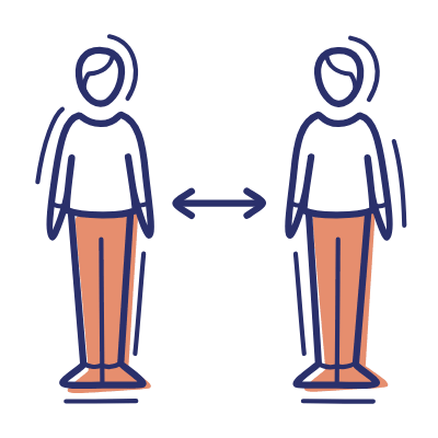 Distance, Animated Icon, Motif