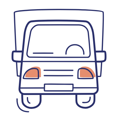 Truck, Animated Icon, Motif