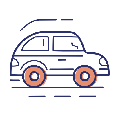 Car, Animated Icon, Motif
