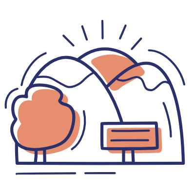 National Park, Animated Icon, Motif