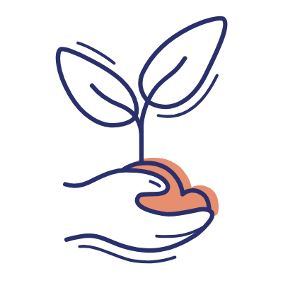 Tree Planting, Animated Icon, Motif