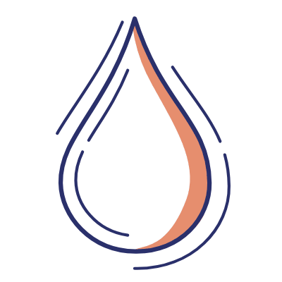 Water Drop, Animated Icon, Motif