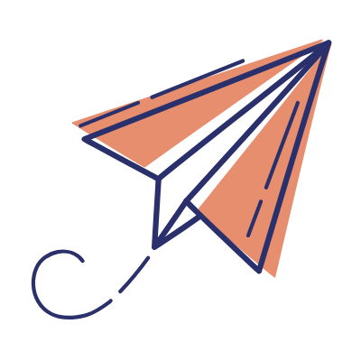 Paperplane, Animated Icon, Motif