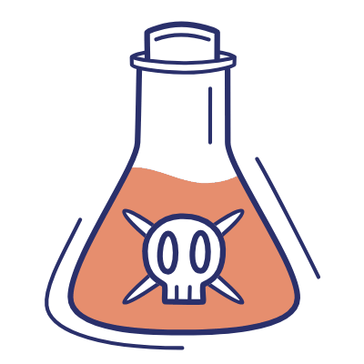 Poison Bottle, Animated Icon, Motif