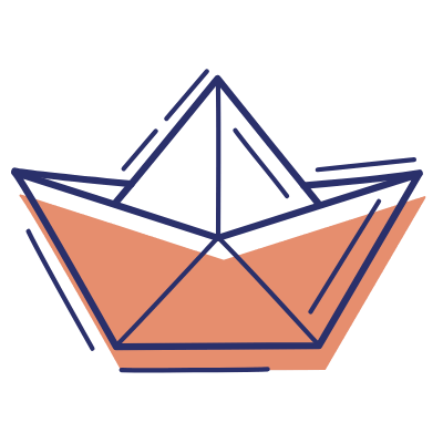 Paper Boat, Animated Icon, Motif