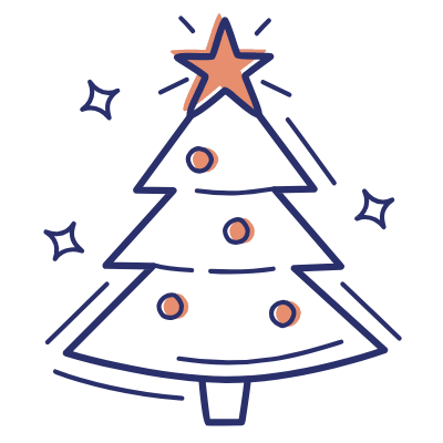 Christmas Tree, Animated Icon, Motif