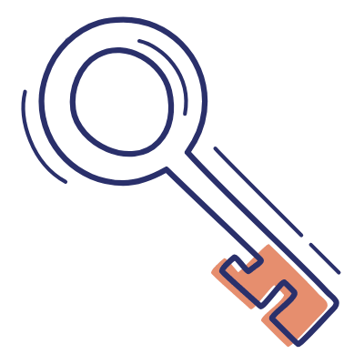 Key, Animated Icon, Motif